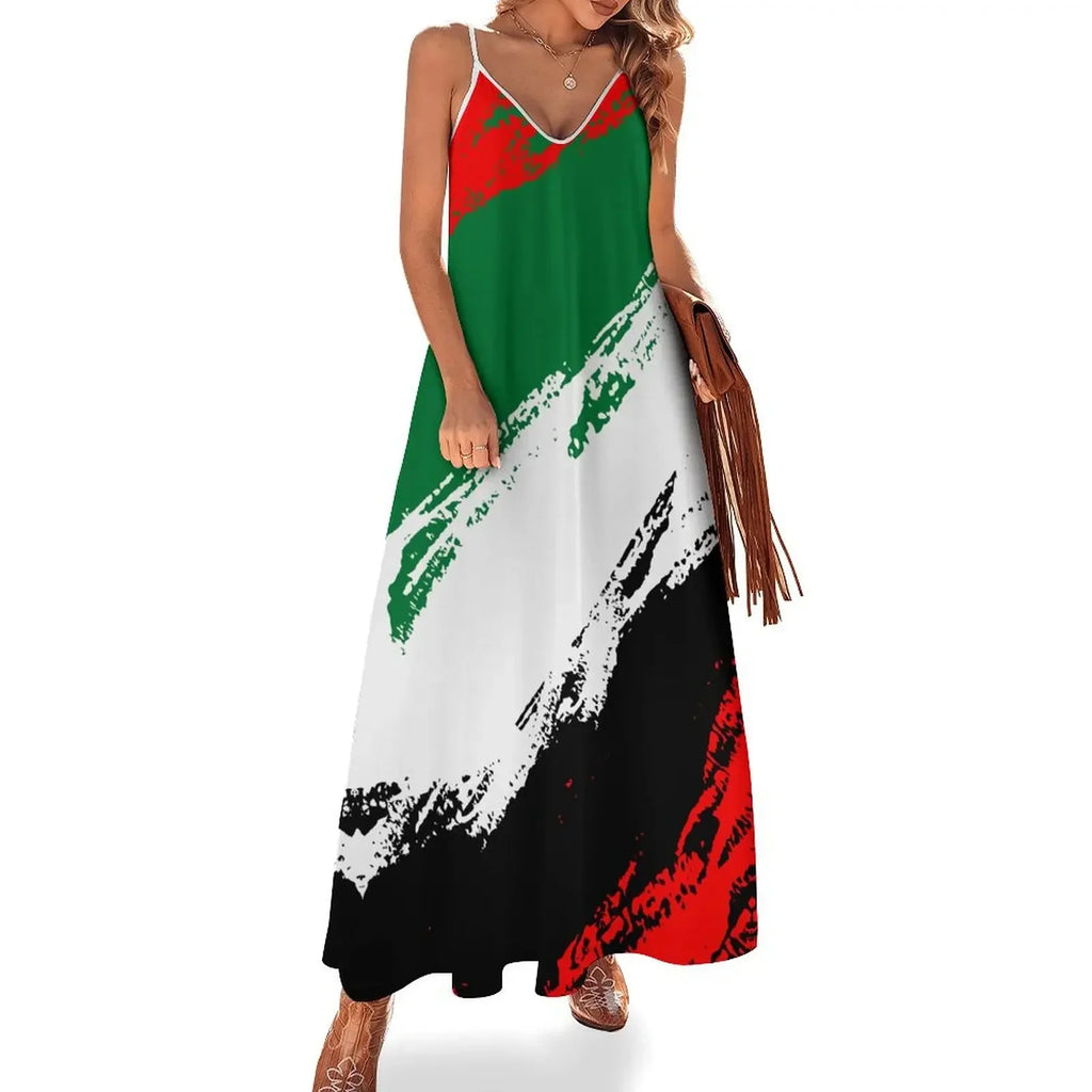 1.Emirates / Palestine coloured Long Dress Collection