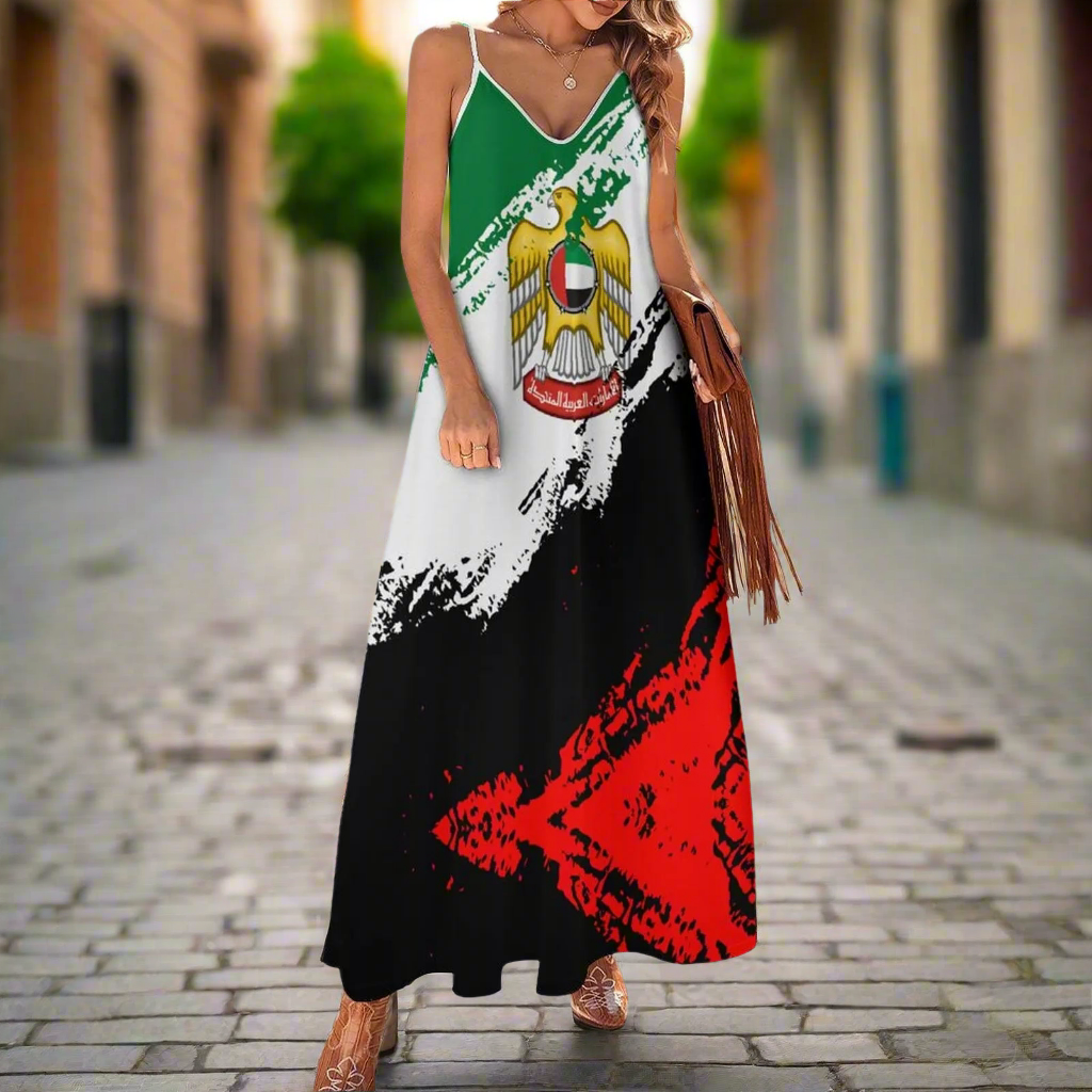 1.Emirates / Palestine coloured Long Dress Collection