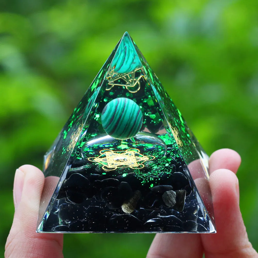 Crystals Stone Orgone Energy Generator Pyramid SELECTION