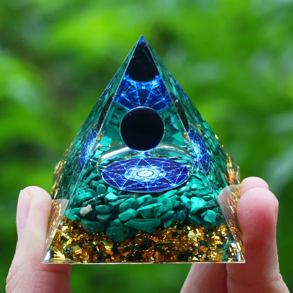 Crystals Stone Orgone Energy Generator Pyramid SELECTION