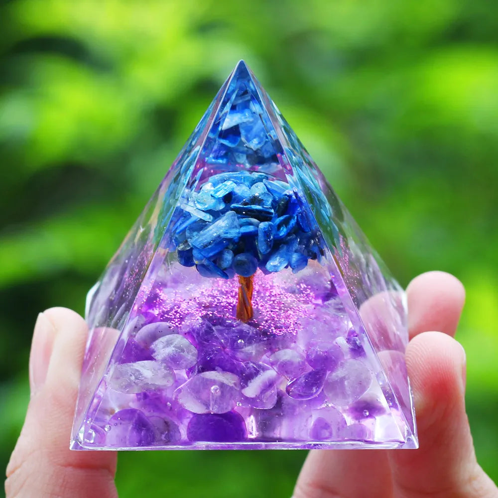 Crystals Stone Orgone Energy Generator Pyramid SELECTION