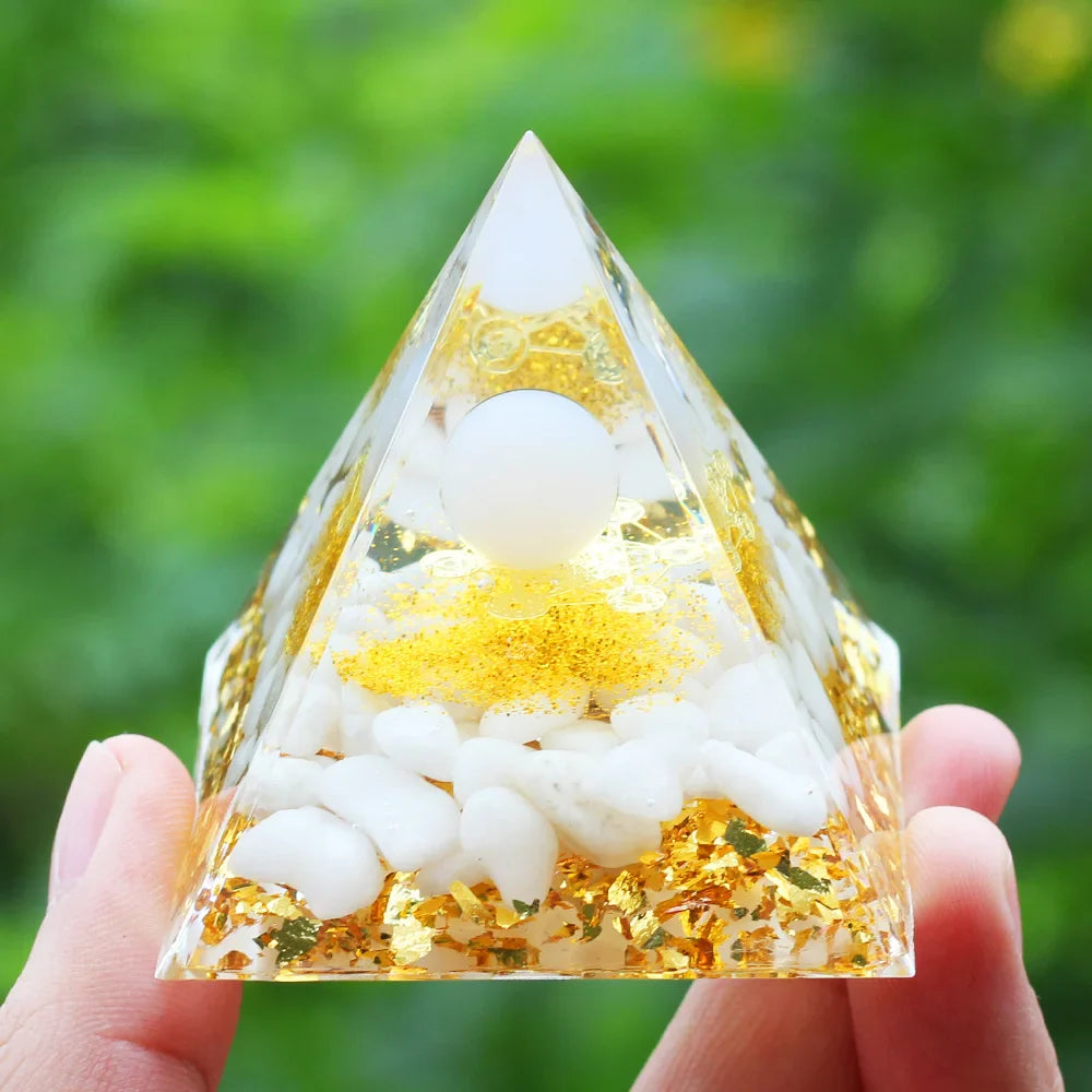 Crystals Stone Orgone Energy Generator Pyramid SELECTION