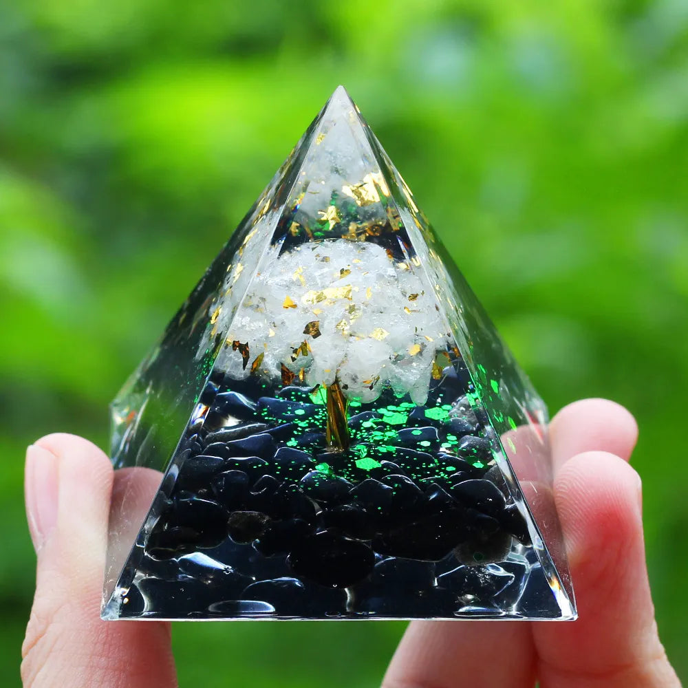 Crystals Stone Orgone Energy Generator Pyramid SELECTION