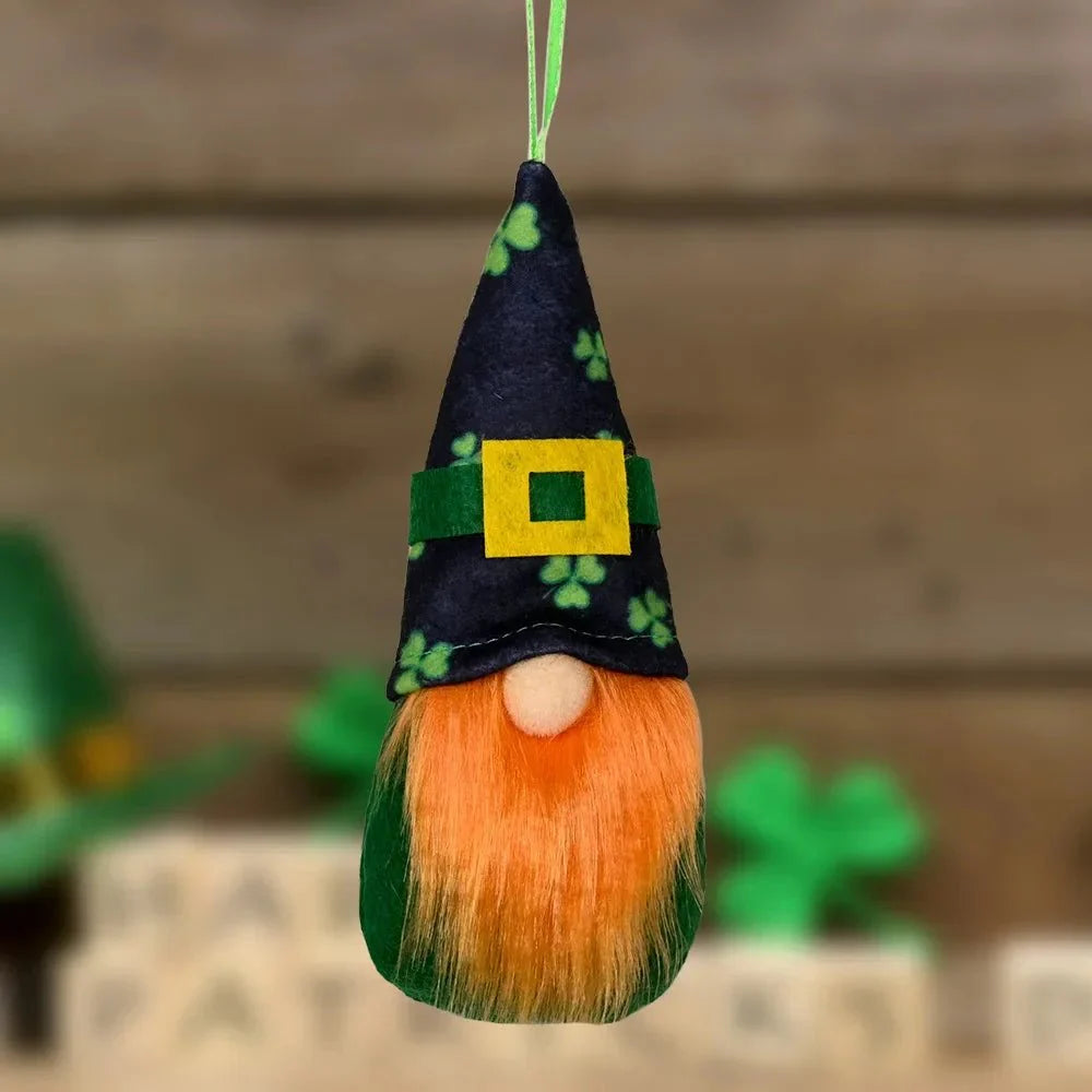 22 Styles St Patrick's Day Decorations Plush Gnome Green Faceless Doll Irish Day Party Decor Saint Patrick Ornaments Irish Gifts