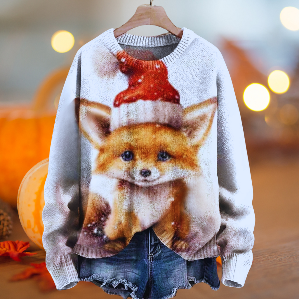 Adorable Unisex Sweater Collection with Fox Patterns
