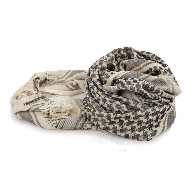 Arab Style Square Scarf, Keffiyeh Scarf