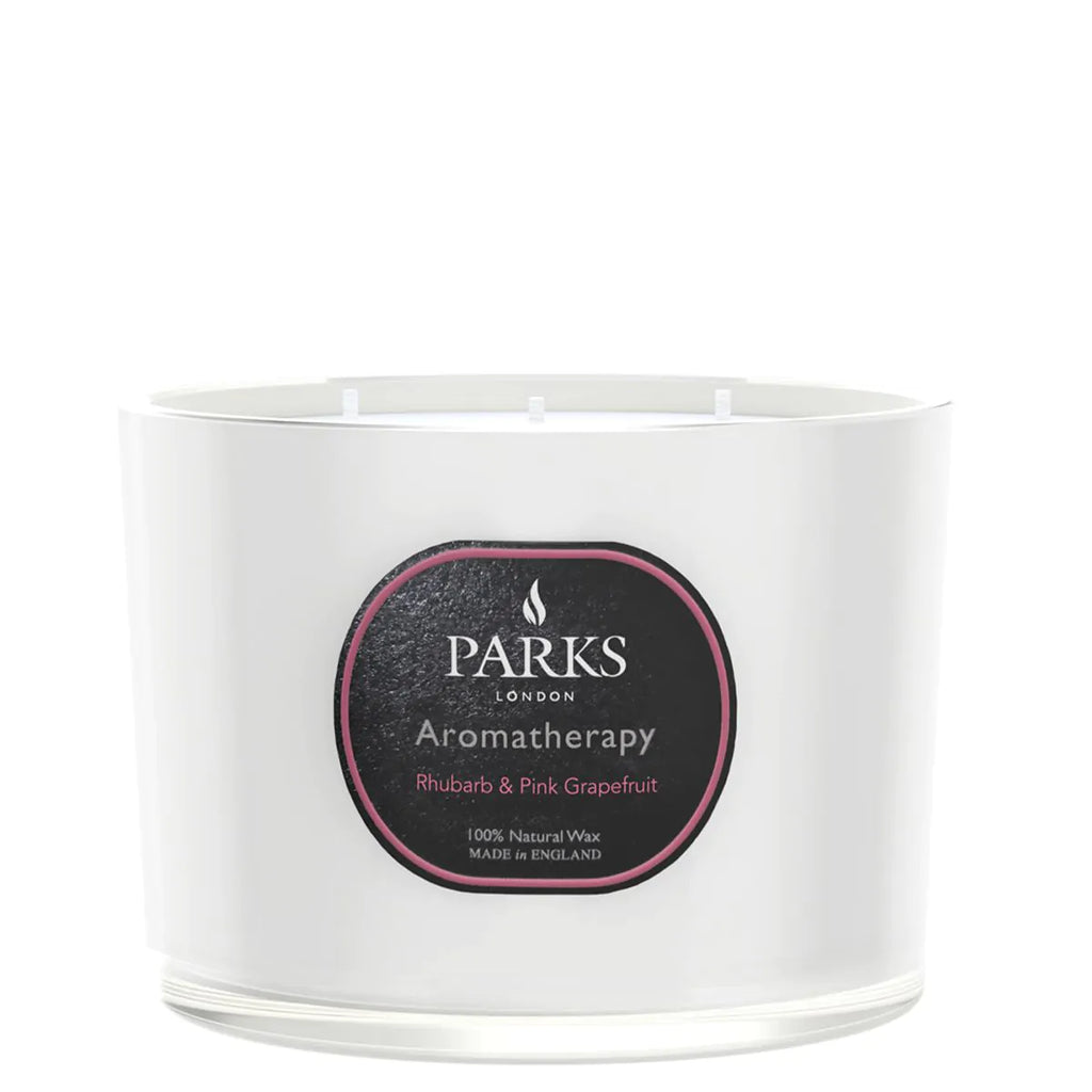 RHUBARB & PINK GRAPEFRUIT 350G 3 WICK CANDLE