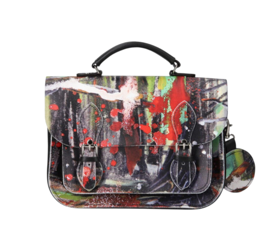 Leather Midi Satchel - Rachel Gadsden Artist Edition