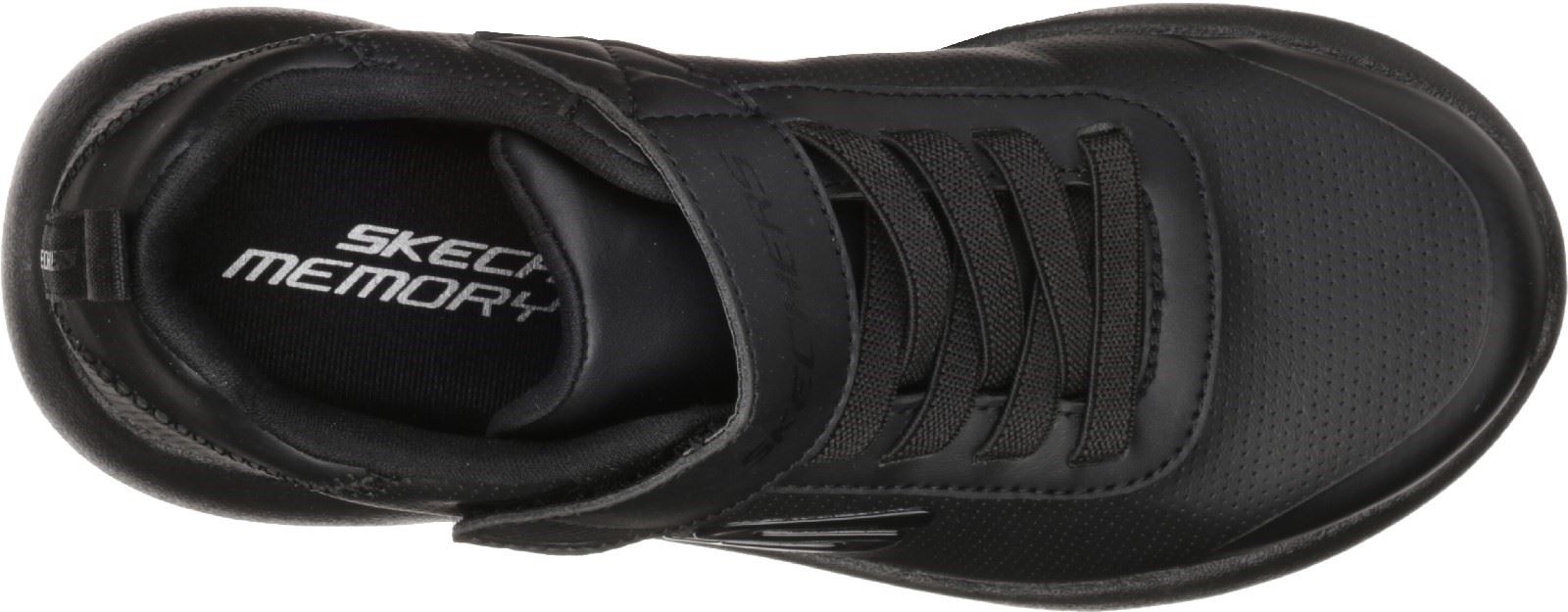 Skechers Dynamight Day School Sporty Comfort Shoe Boys BTS in Black