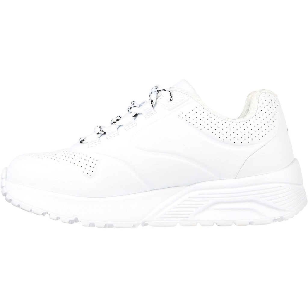 Skechers (GAR314061L) Childrens Sports Uno Lite Love Brights Shoes in UK 1.5 to 13.5