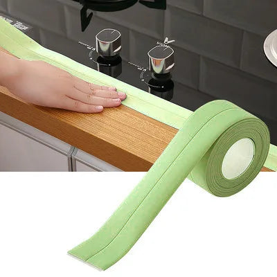Shower Bath Sealing Tape Strips PVC Self Adhesive Waterproof Wall Sticker for Bathroom Kitchen Seal Caulk Strip Sink Mold Proof
