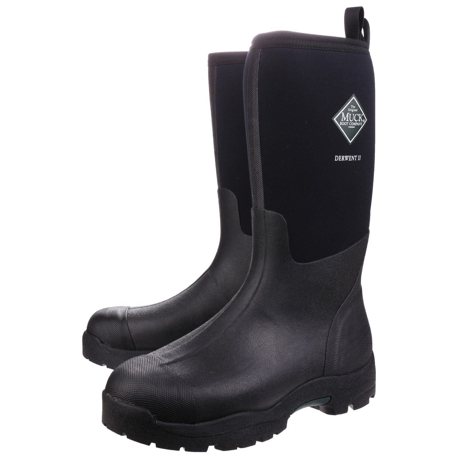 Muck Boots Unisex's Derwent II All Purpose Field Boot in 3 Colour Options 4 to 14