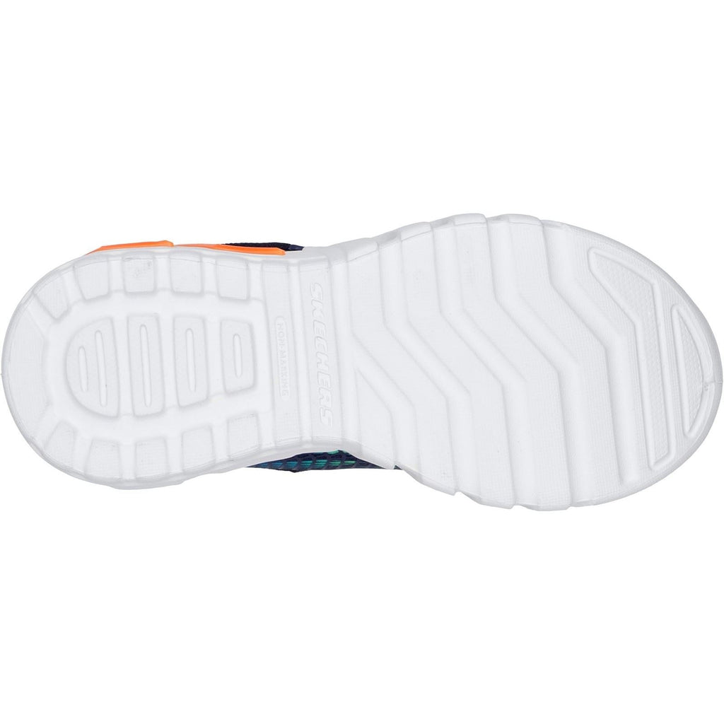 Skechers (GAR400137L) Childrens Sports Flex-Glow Elite Vorlo Shoes in UK 1.5 to 13.5