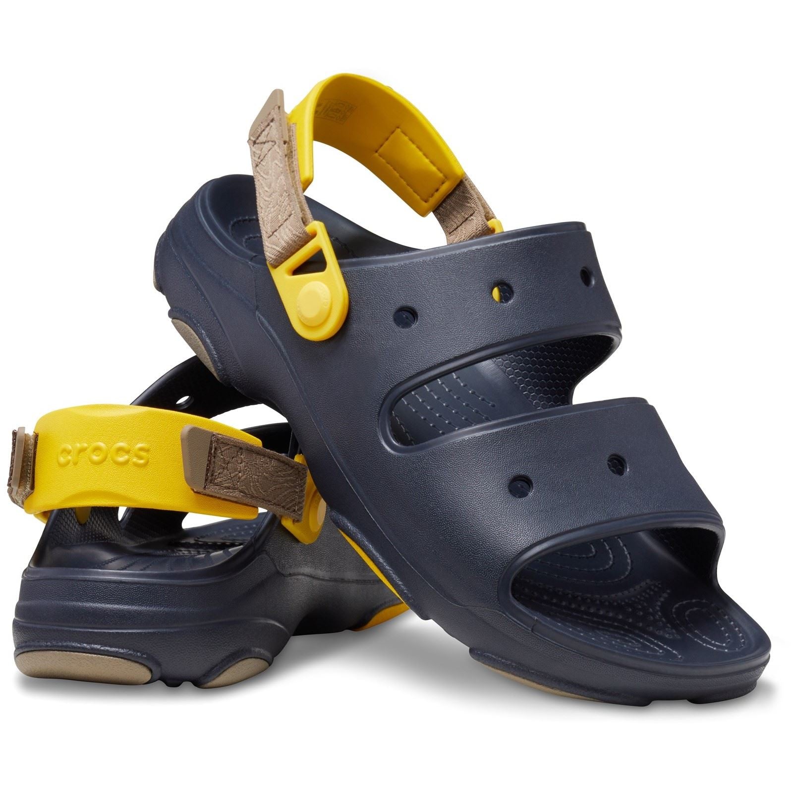 Crocs Unisex's Adult All Terrain Two Strap Sandal in 3 Colours, Sizes 6 to 12