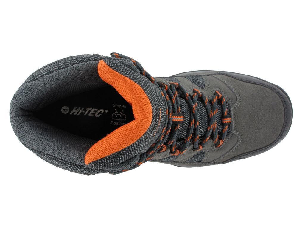 Hi Tec Bandera II Water Proof Mens Boots in Charcoal/Graphite/Burnt Orange