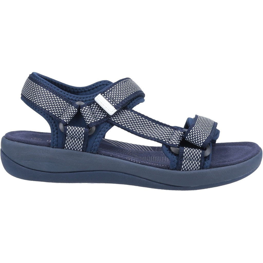 Hush Puppies Sara Quarter Strap Sandal Ladies in Navy