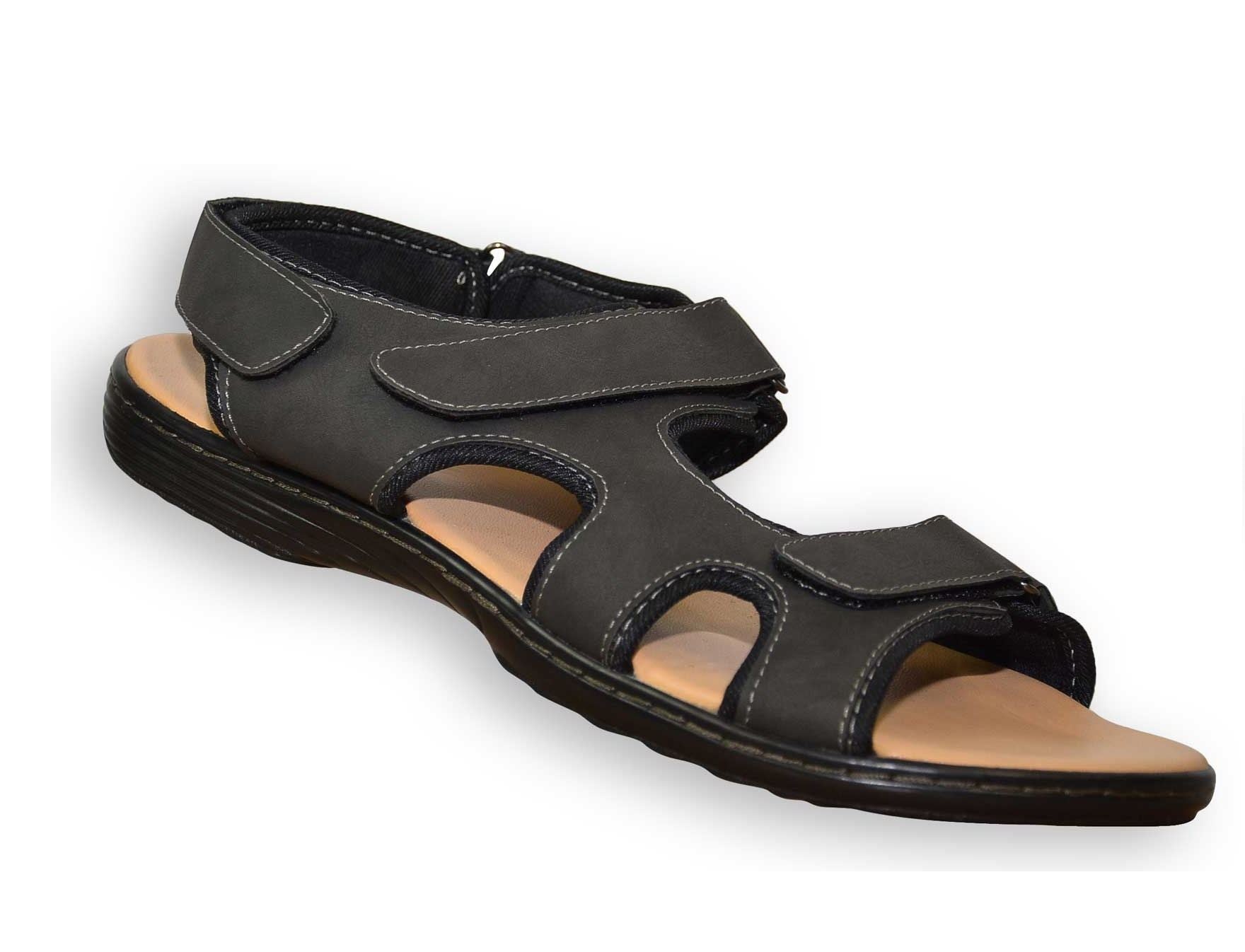 D555 REAGAN Sandals in Size UK10 to UK15, 2 Color Options