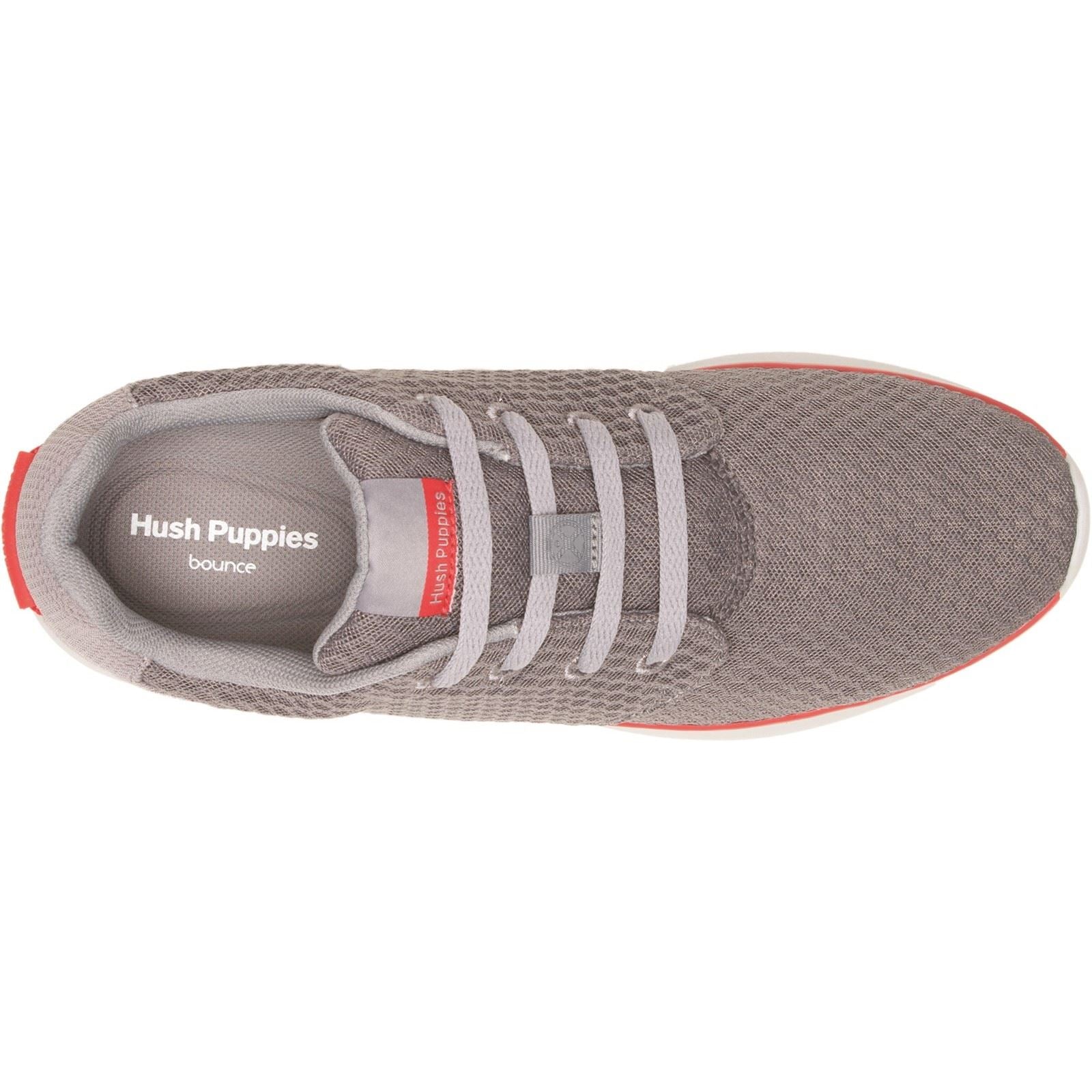 Hush Puppies Good Laces Mens Shoes in Grey