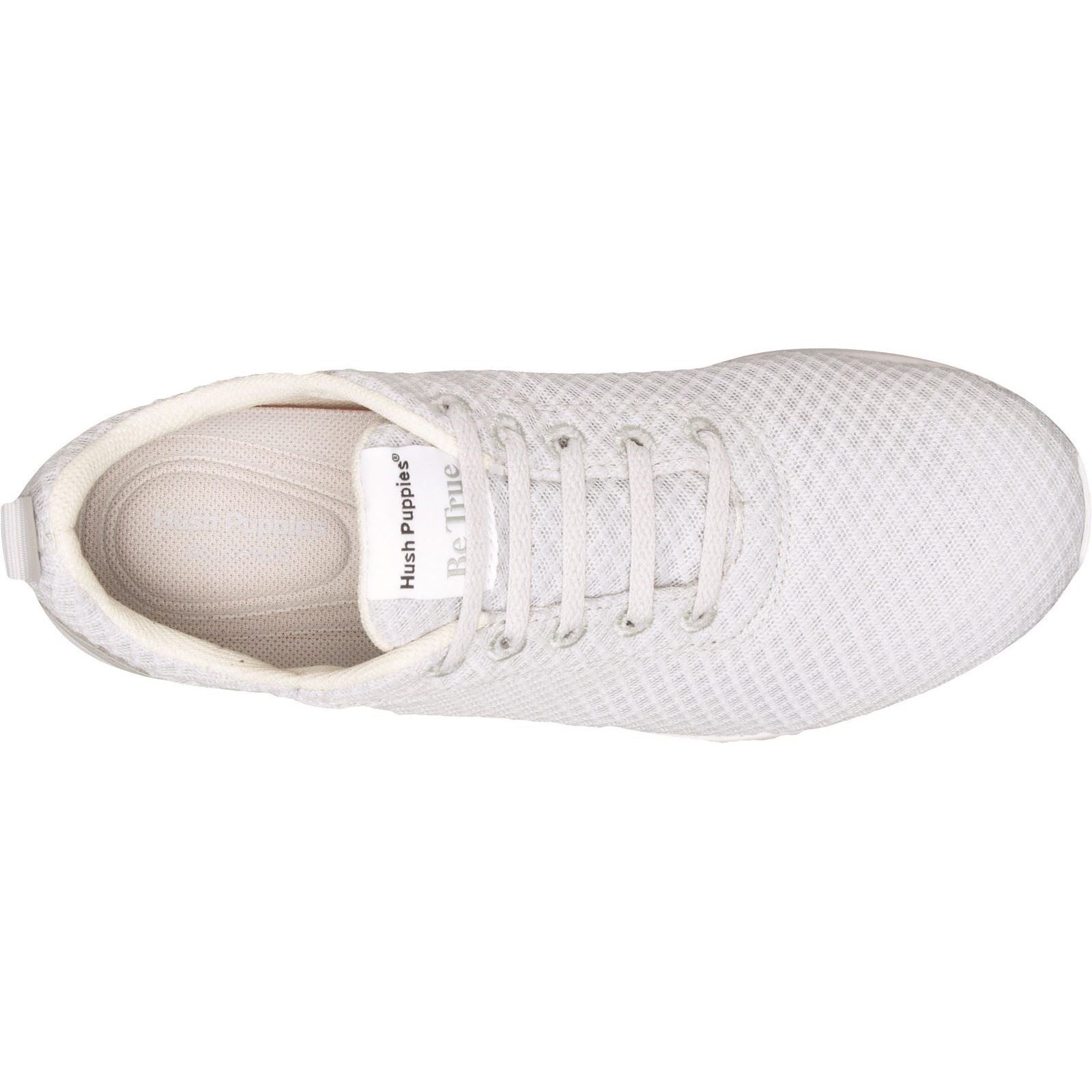 Hush Puppies Good Laces Ladies Shoes in Grey