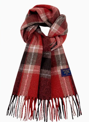 All-match Plaid Imitation Cashmere Women's Warm Scarf
