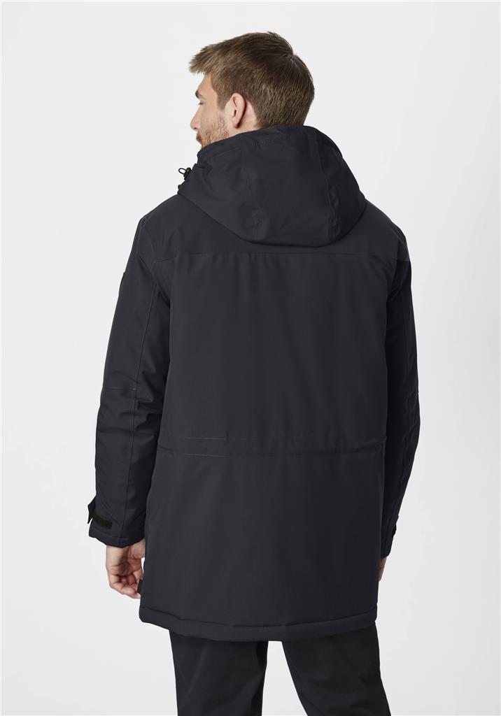 Redpoint Mens Big Size Long Length Padded Jacket (Lex) in Black Size 3XL-8XL