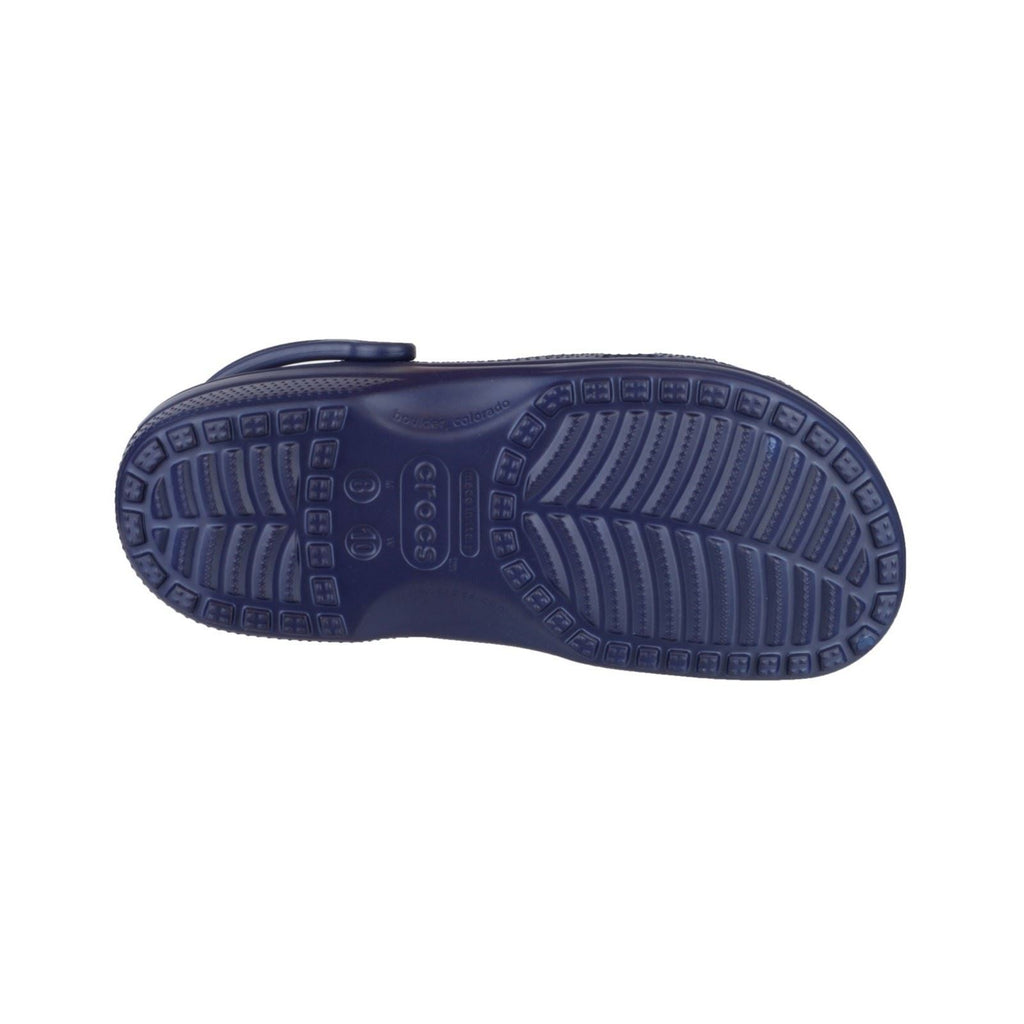 Crocs Unisex's Classic Clog in Navy 3 to 15