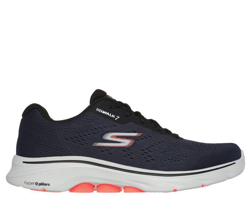 Skechers Go Walk 7 Sneaker for Mens (216639) in Navy/Black, 9 to 15