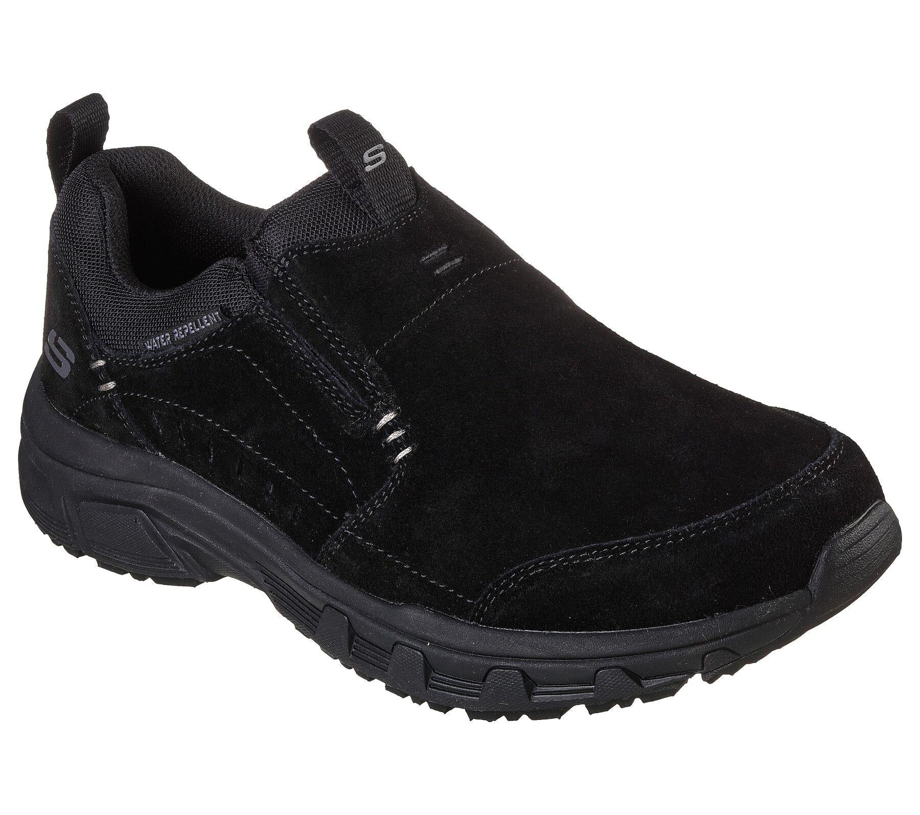 Skechers Men's Oak Canyon Sneaker Shoes in Black in Size UK6 to UK13