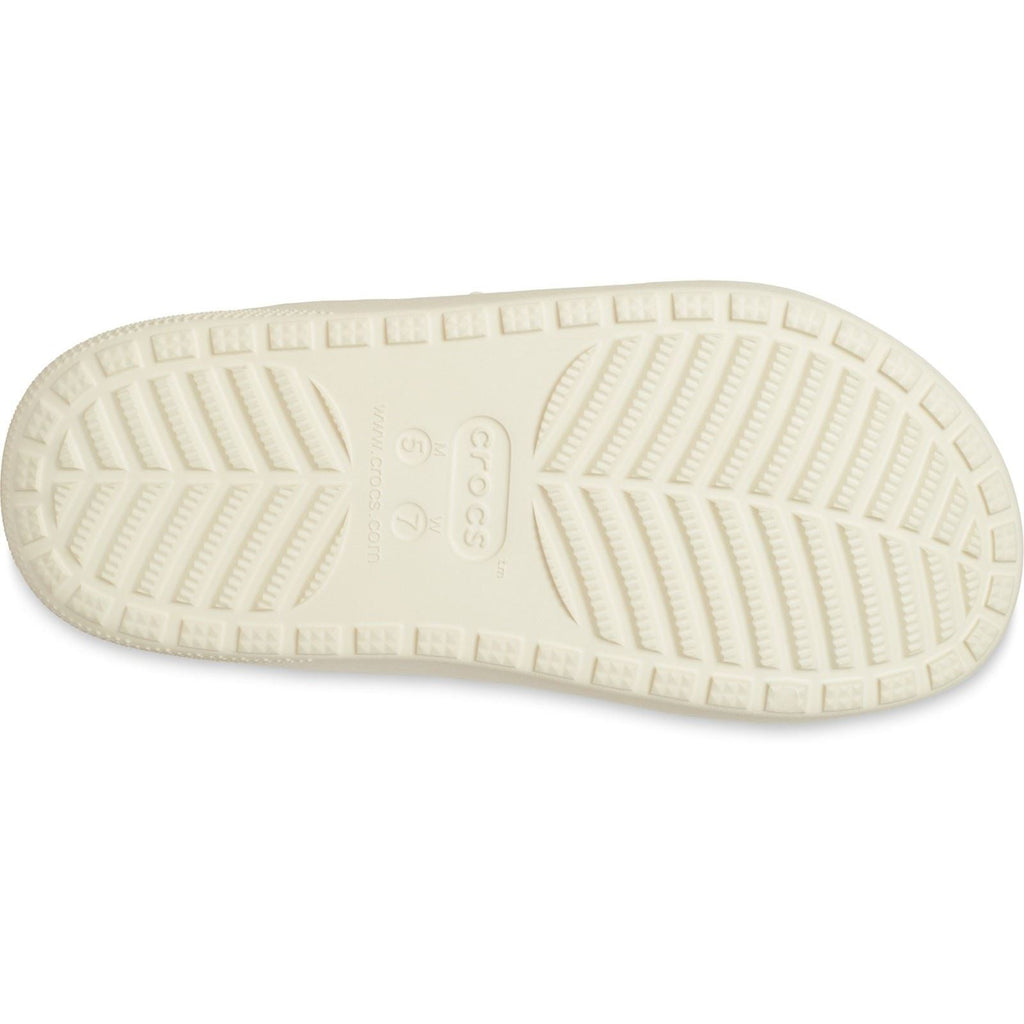 Crocs Women's Classic Cozzzy Sandal in Bone 3 to 8
