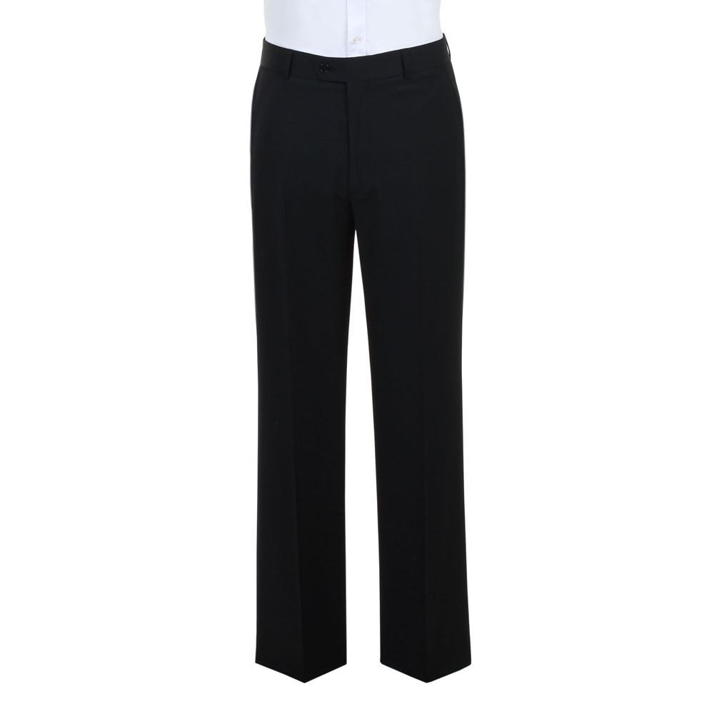 SCOTT Extra Tall Wool Blend Suit Trouser in Black