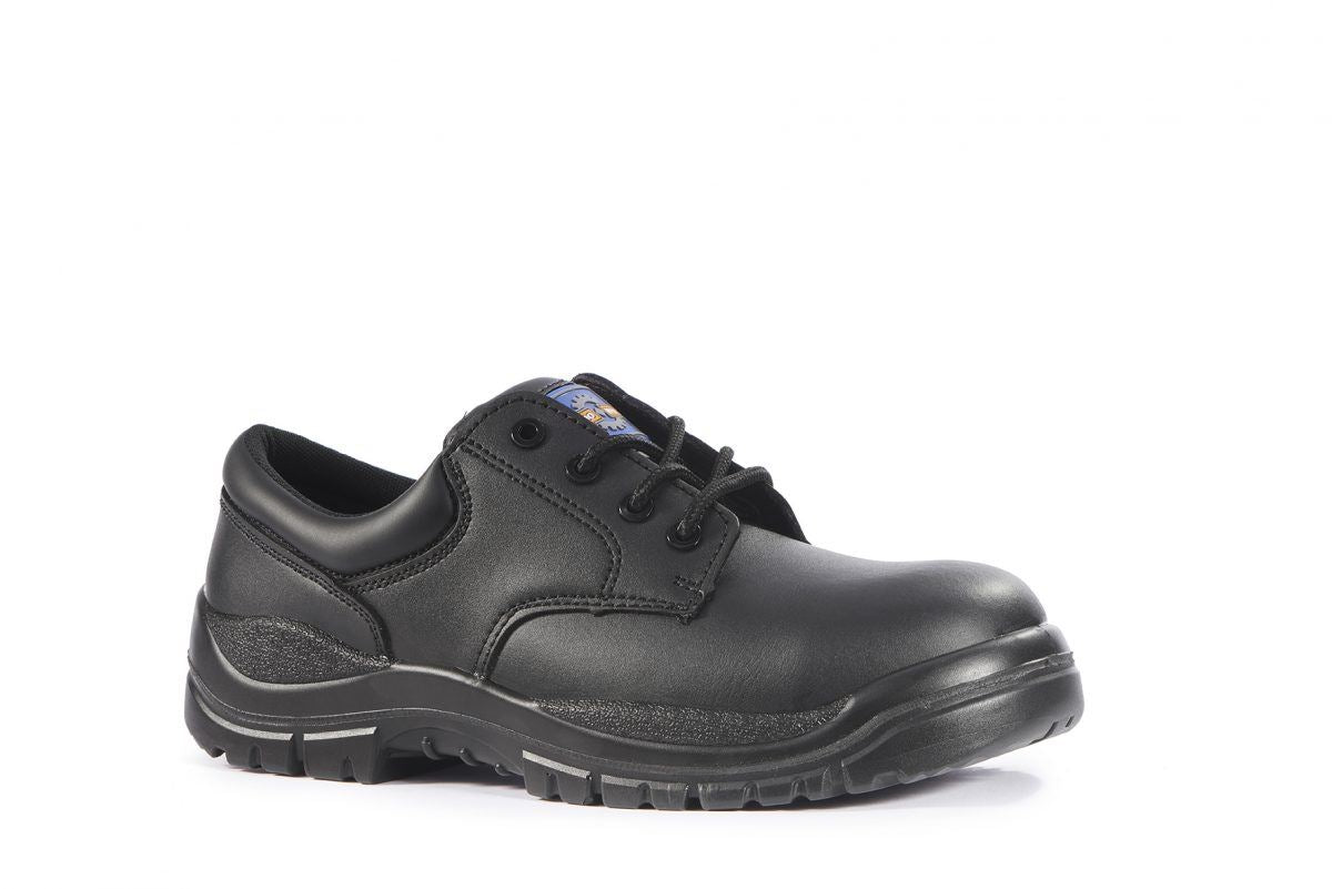 Proman Mens Non Metallic Protective Toecap And Midsole Safety Shoes in Black