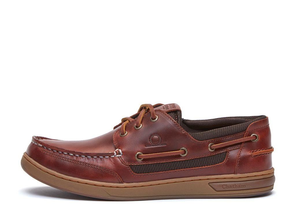 Chatham Men's Buton G2 Boat Shoe in 3 Color Options 6 to 12