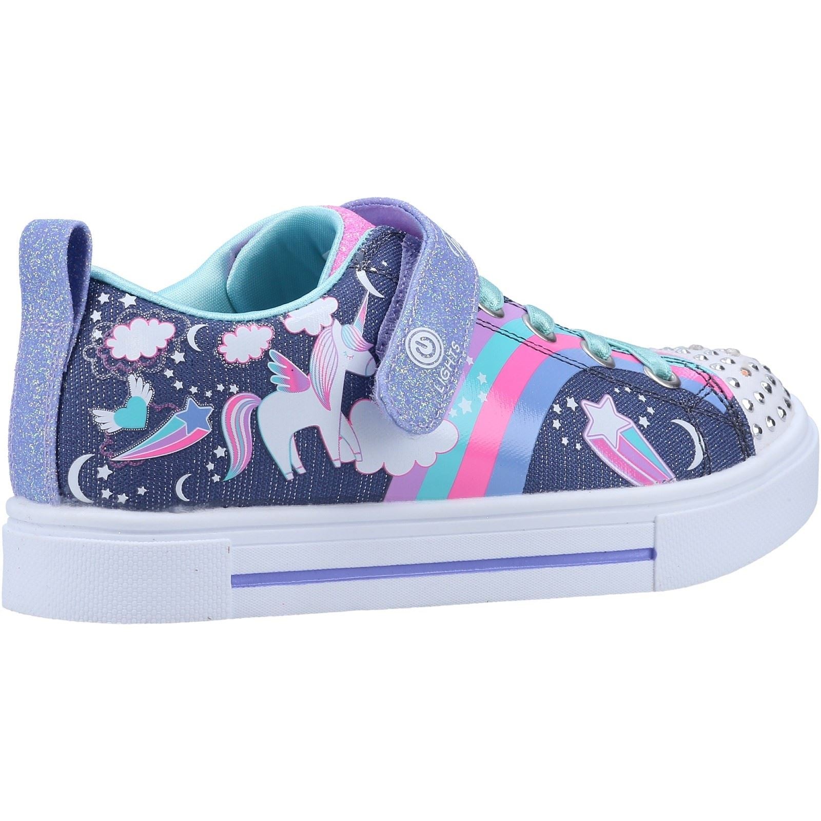 Skechers (GAR314789L) Childrens Sports T-Sparks Unico in UK 1.5 to 13.5