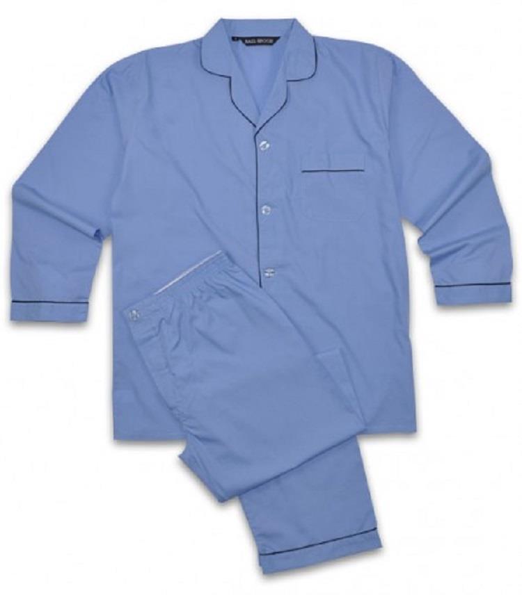 Rael Brook Men's Plain Pyjamas Size Small-4XL  in  4 Colours