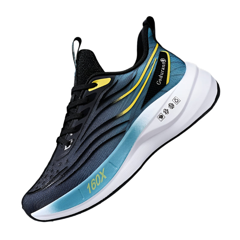 GS Durant Men's Breathable Running Shoes - Non-Slip Sole for Jogging & Outdoor Activities, Lace-Up Athletic Footwear