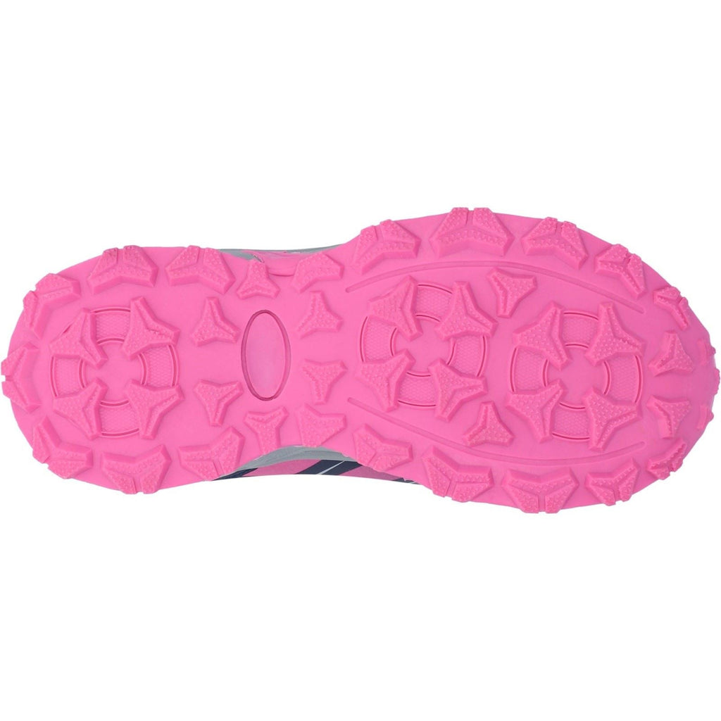 Hi-Tec Girl's Scooby Low WP Jr Hiking Boots in Naval Academy/Azalea Pink 1 to 13