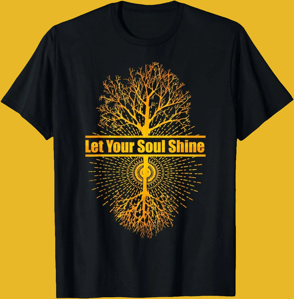 1.Tree of Life Yin Yang T-Shirt – Spiritual Yoga Cotton Tee | Unisex Casual Wear