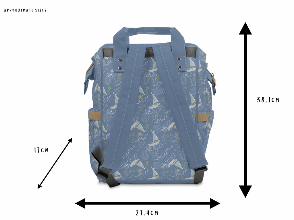 Bait Scot Baby Changing Bag | Nautical & Practical Nappy Bag