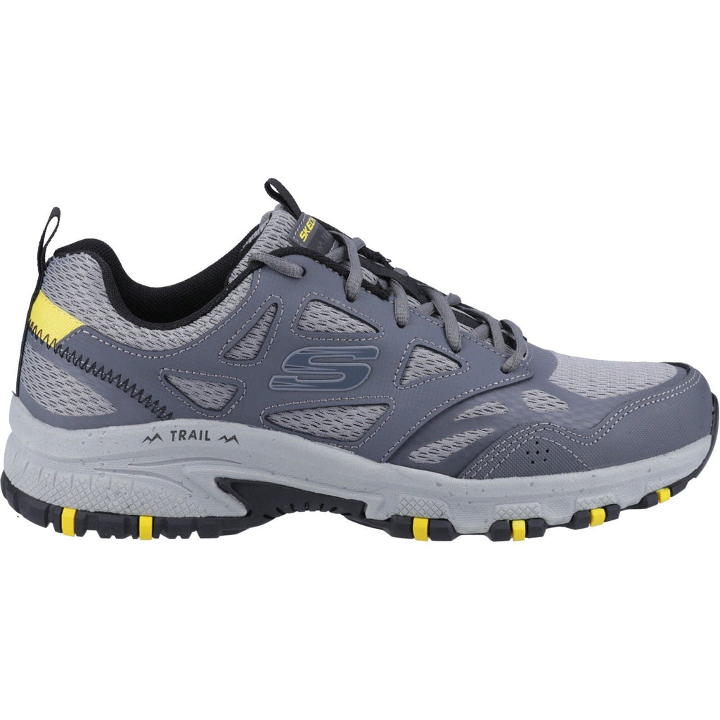 Skechers (GAR237265) Men's Hillcrest Shoe in Charcoal/Black 6 to 12