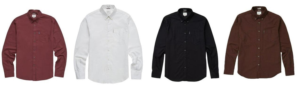 Ben Sherman Mens Organic Cotton Oxford Shirt Long Sleeve 2XL–5XL