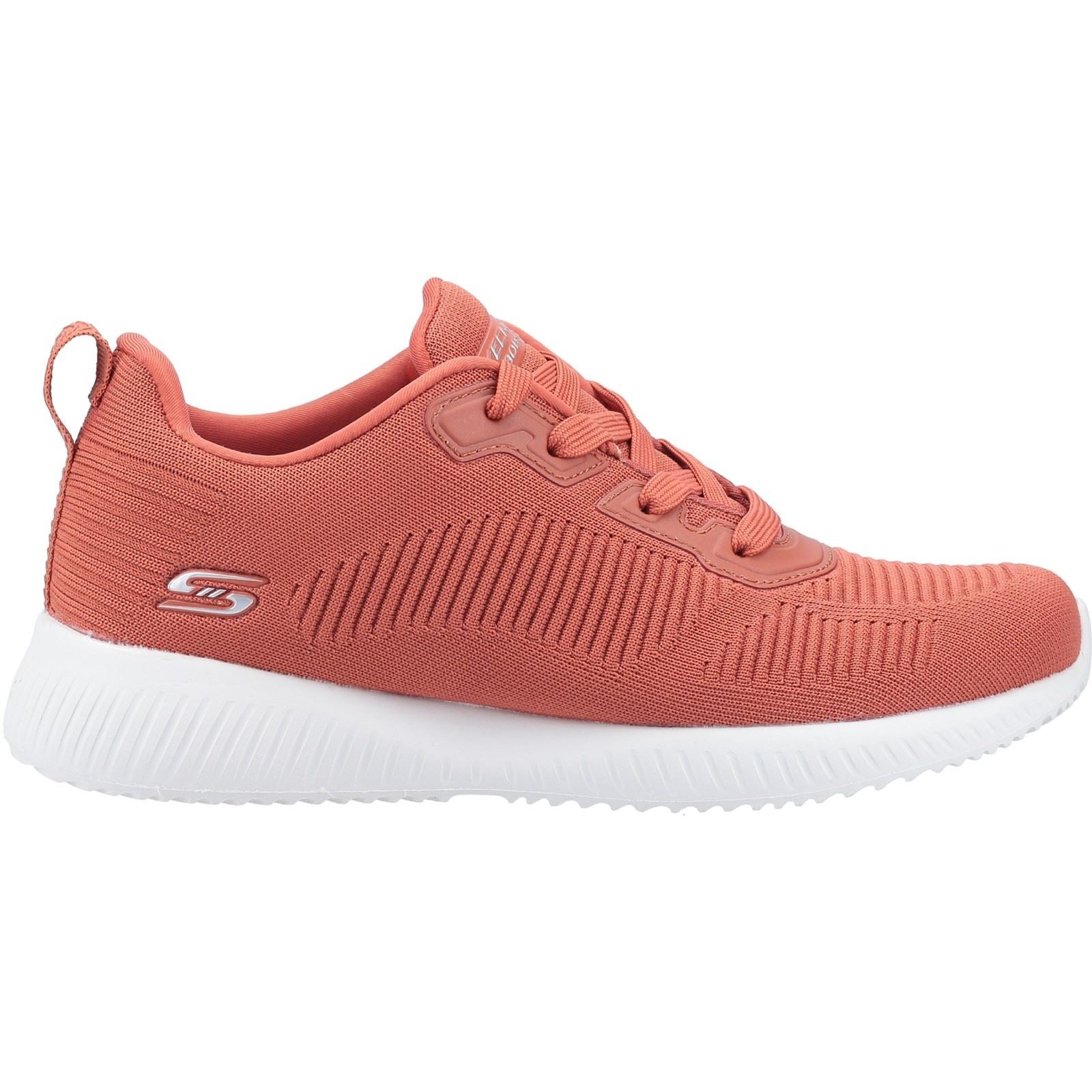 Skechers (GAR32504) Ladies Sports Bobs Sport Squad Tough Talk in UK 3 to 8