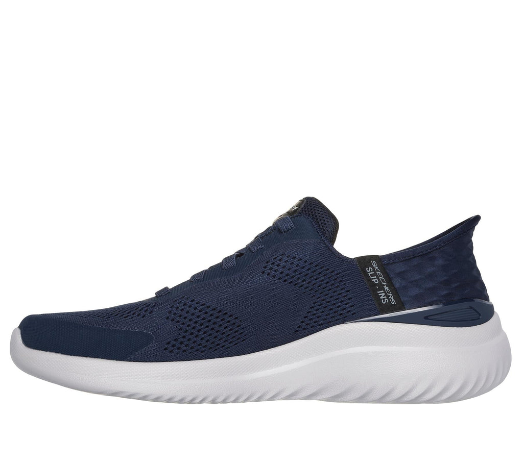 Skechers Slip On Sneaker Shoe For Men Bounder 2.0 Emerged Slip-Ins in Navy, 5.5-13