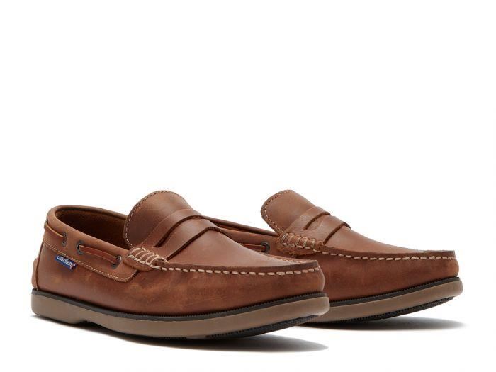 Chatham Men's Shanklin Premium Leather Loafers in 2 Color Options 6 to 15