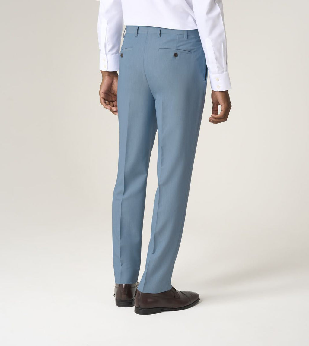 Skopes Beckett Suit Tailored Fit Trouser For Men ins Pale Blue, 30W-58W