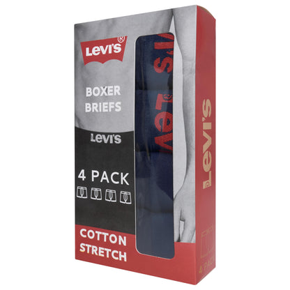 Levi's Men's Boxer Briefs | Cotton Stretch Multipack | 4, 8 or 12 Pack