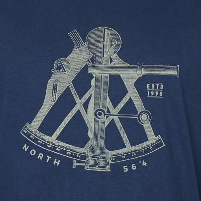 North 56*4 Mens Big Size Printed Tee Shirt (11103B) 2XL-8XL, 2 Colours