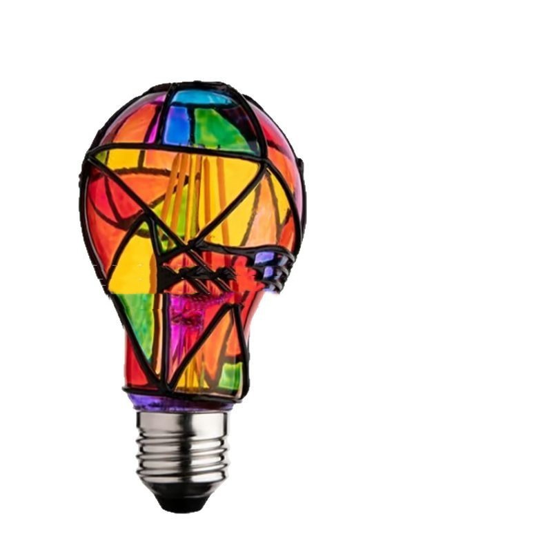 Colored Glass LED Bulb Energy Saving And Environmental Protection