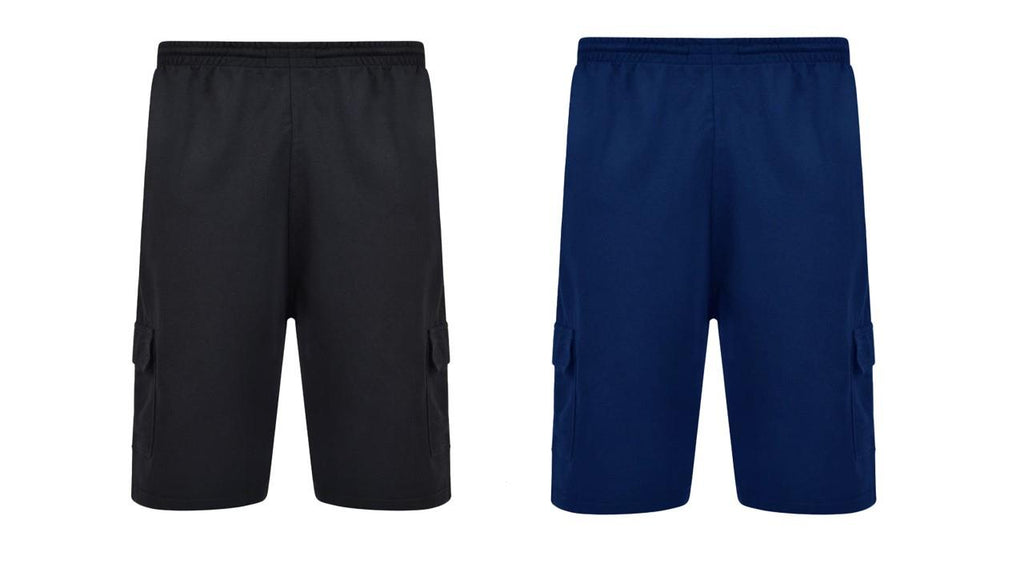Fabrik Jersey Cargo Terry Shorts For Men (2412) in 2 Colours, 2XL-8XL