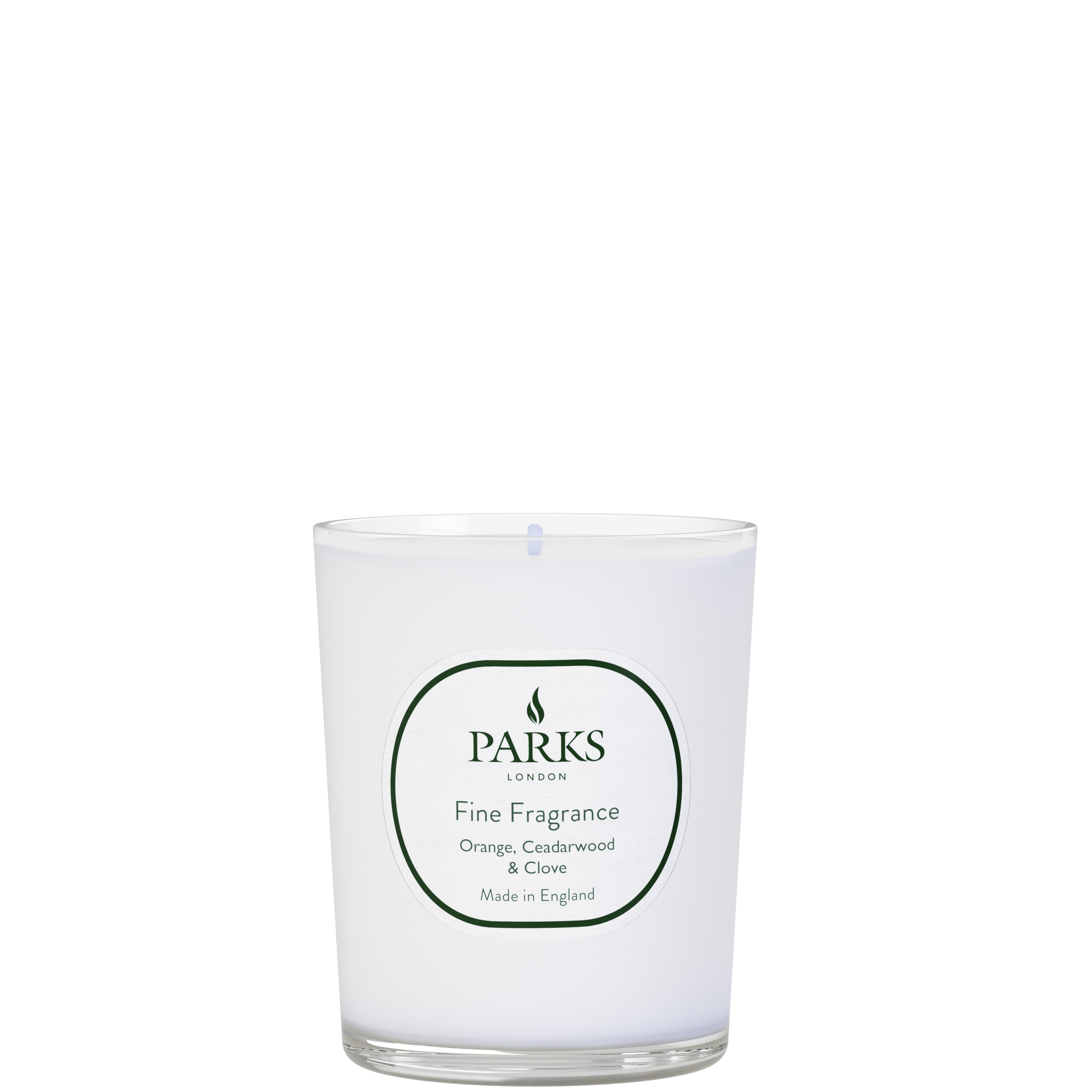 FINE FRAGRANCE 180G CANDLE ORANGE, CEDAR & CLOVE