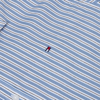 Tommy Hilfiger Men's Striped Fitted Shirt | Dark Blue & Light Blue